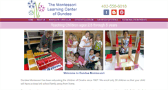 Desktop Screenshot of montessoriofdundee.com